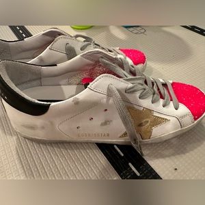 Size 38 Golden Goose Superstars - like new